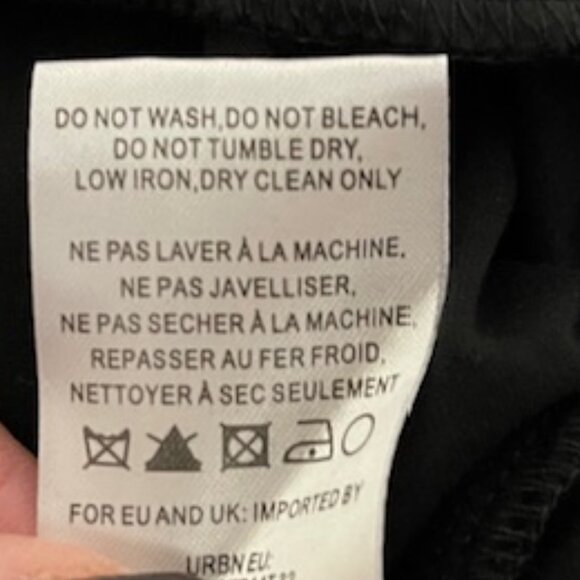 Hutch Anthropologie Large Black Long Sleeve Wide Leg Jersey Knit Jumpsuit NWT - Picture 8 of 8